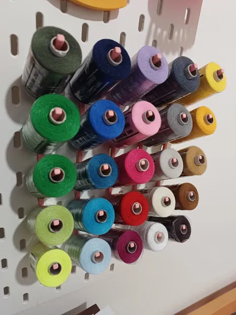 Giá Đỡ Cuộn Chỉ May Cho Ikea SKADIS - Image 2