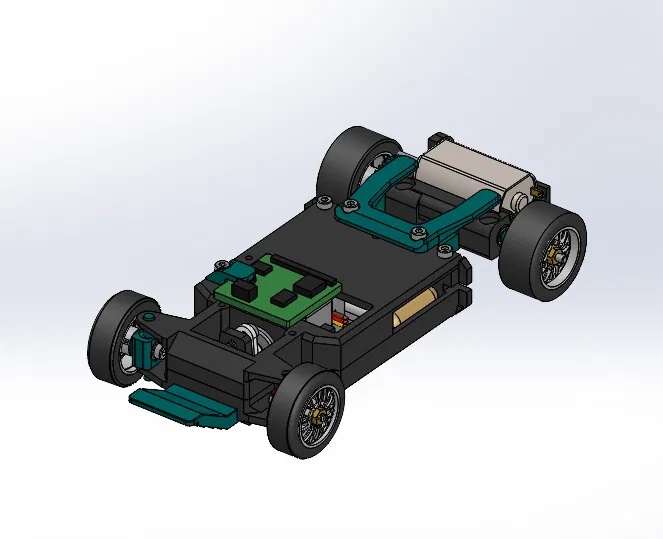 🆁Khung Gầm Turtle RC RR 94mm - Image 1
