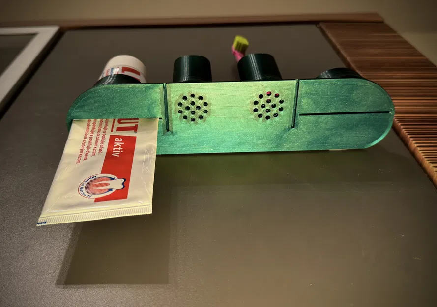 Kệ cho kem đánh răng và bàn chải đánh răng. - Image 3