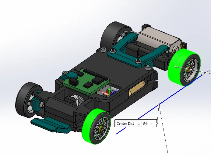 🆁Khung Gầm Turtle RC RR 94mm - Image 2