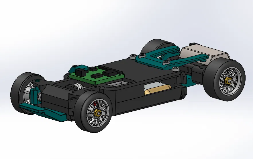 🆁Khung Gầm Turtle RC RR 94mm - Image 3