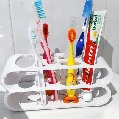 Giá đỡ bàn chải - Toothbrush organizer