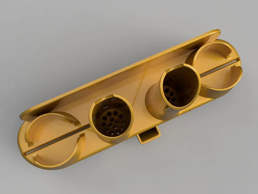 Kệ cho kem đánh răng và bàn chải đánh răng. - Image 7