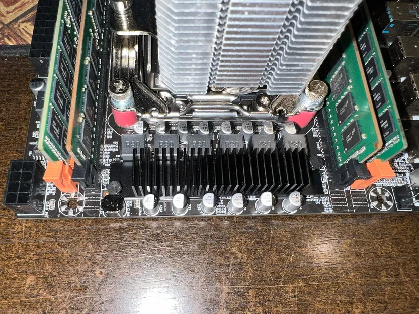 Tản nhiệt quạt VRM cho main Qiyida X99 ED4 trên AliExpress - V2 - Image 8