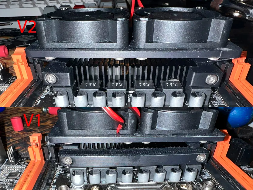 Tản nhiệt quạt VRM cho main Qiyida X99 ED4 trên AliExpress - V2 - Image 9