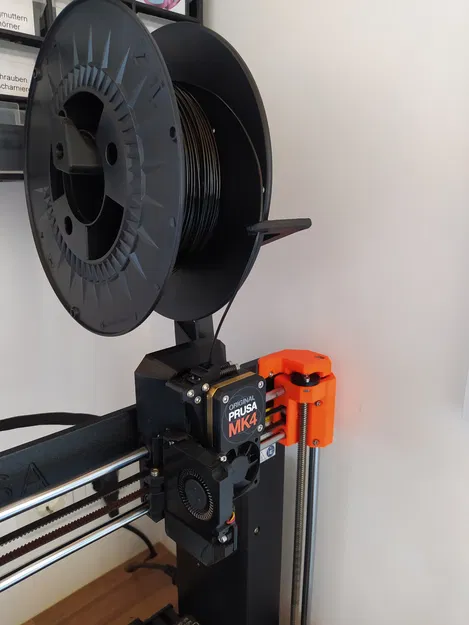 Giá đỡ cuộn dây kèm dẫn hướng sợi nhựa cho Prusa MK4 - Image 1