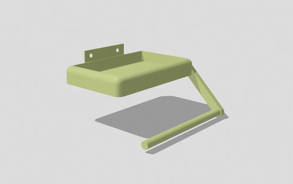 Móc Treo Khăn Kiêm Chỗ Để Xà Bông 2 Trong 1 (V2) - Image 1