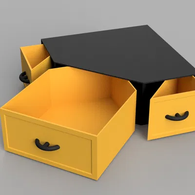 Hộp Trang Sức Góc