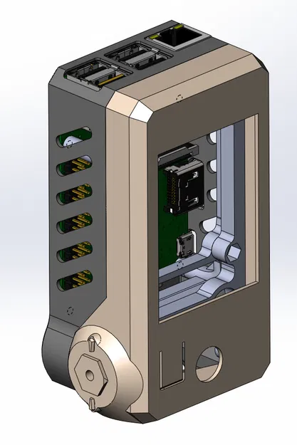 Hộp Hiển Thị Prusa Mini RaspberryPI Case 3B, 4B và Sắp Có 5 - Image 3