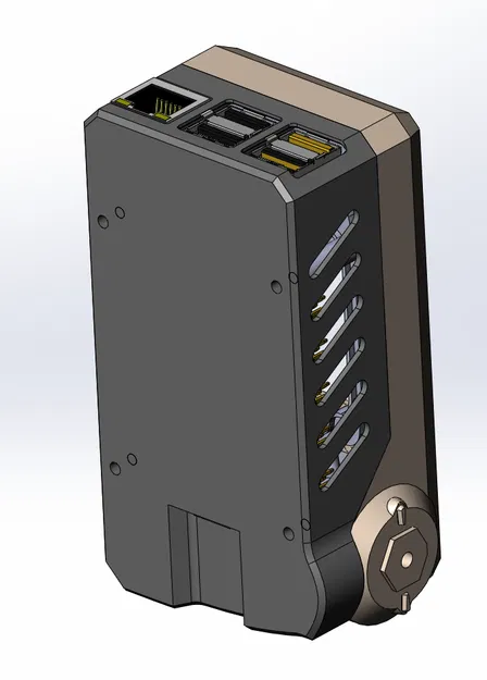 Hộp Hiển Thị Prusa Mini RaspberryPI Case 3B, 4B và Sắp Có 5 - Image 5