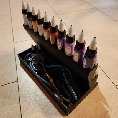 Kệ Đựng Sơn Airbrush