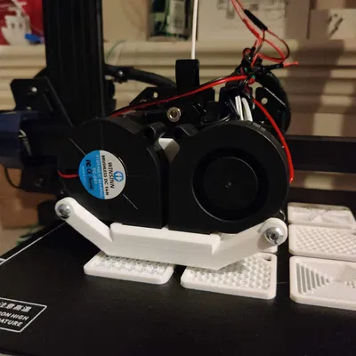 Ống thông gió quạt kép 5015 cho Anycubic Kobra Neo