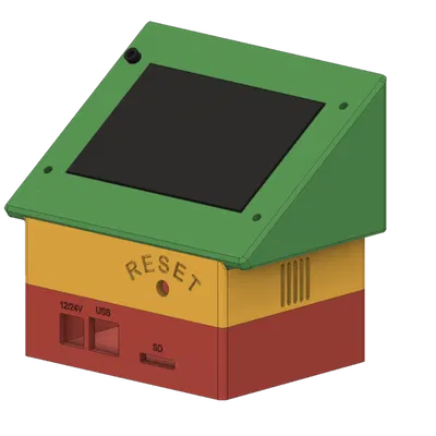 Vỏ Case cho Bo mạch DLC32 V2.1 & Màn hình cảm ứng TS35-R Laser