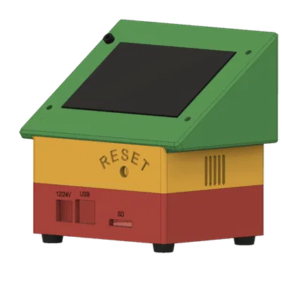 Vỏ Case cho Bo mạch DLC32 V2.1 & Màn hình cảm ứng TS35-R Laser