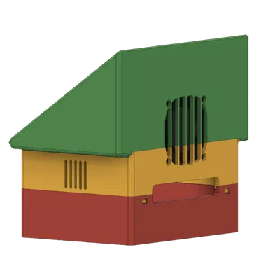 Vỏ Case cho Bo mạch DLC32 V2.1 & Màn hình cảm ứng TS35-R Laser