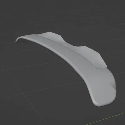 Lip ốp cánh gió cho xe Mitsubishi 3000GT