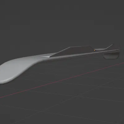 Lip ốp cánh gió cho xe Mitsubishi 3000GT