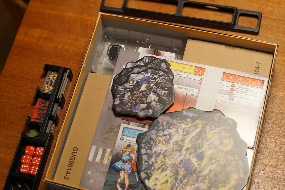 Hộp đựng Zombicide Season 2 Toxic City Mall - Khay đựng token - Image 2