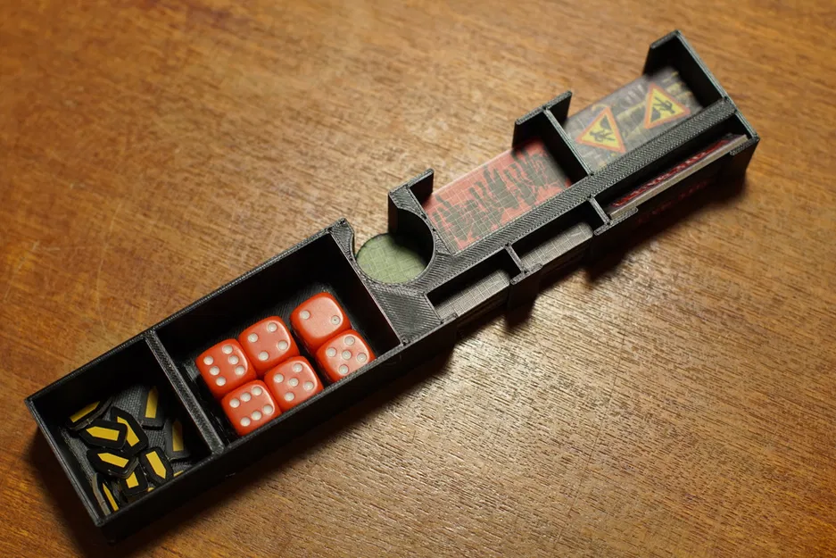 Hộp đựng Zombicide Season 2 Toxic City Mall - Khay đựng token - Image 3