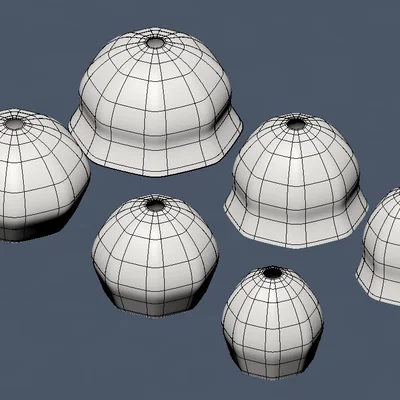 Bộ sưu tập chao đèn bát giác bo tròn