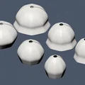 Bộ sưu tập chao đèn bát giác bo tròn - Thumbnail 5