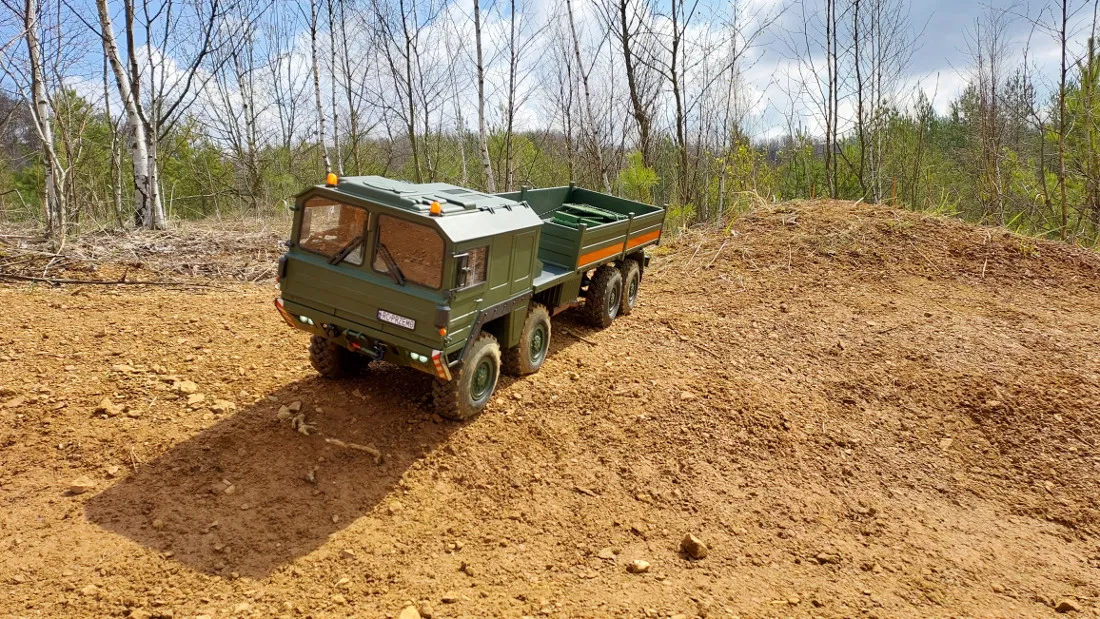 Cabin xe tải MAN tỉ lệ 1/10 - Image 15