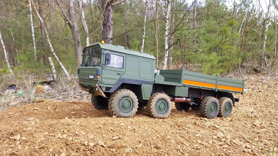 Cabin xe tải MAN tỉ lệ 1/10 - Image 19