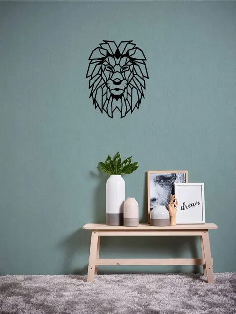 Tranh Treo Tường Hình Sư Tử - Image 1