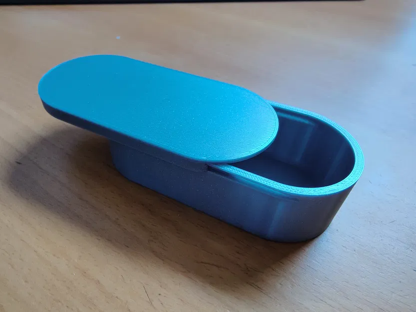 Hộp oval có nắp trượt - Image 1