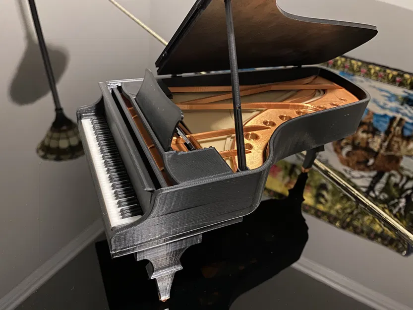 Đàn Piano Grand Có Bộ Phận Chuyển Động - Image 1