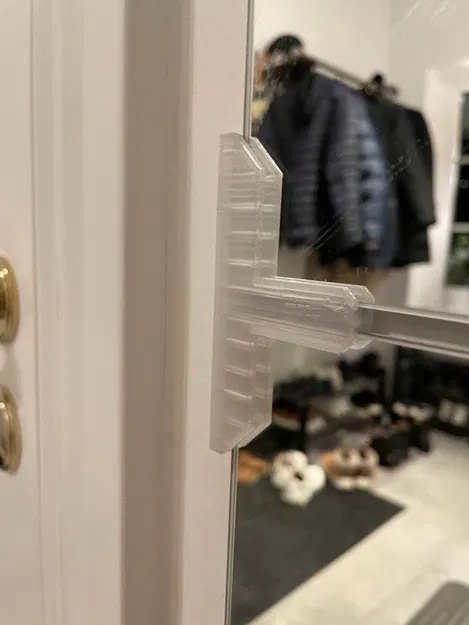 Giá đỡ gương cho Ikea AULI - Image 2