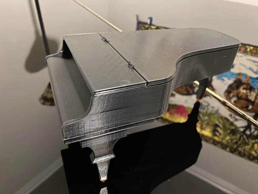 Đàn Piano Grand Có Bộ Phận Chuyển Động - Image 2