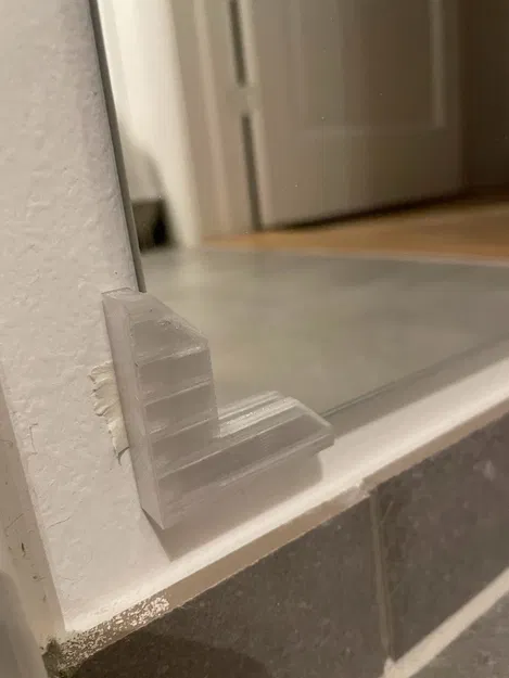 Giá đỡ gương cho Ikea AULI - Image 3