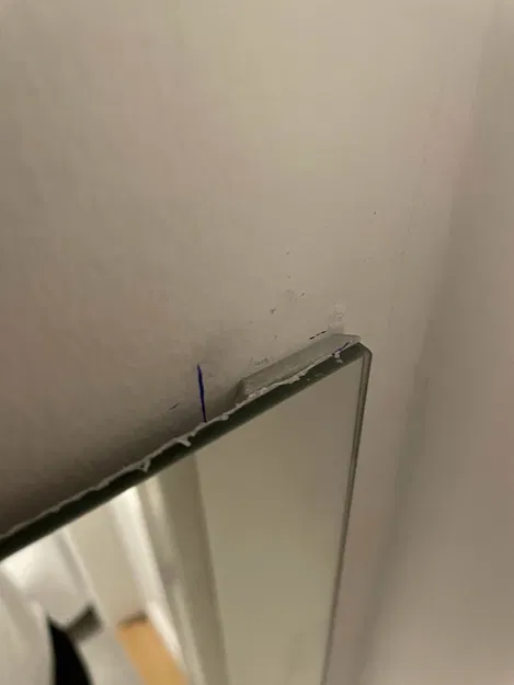 Giá đỡ gương cho Ikea AULI - Image 4