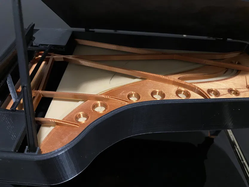 Đàn Piano Grand Có Bộ Phận Chuyển Động - Image 4