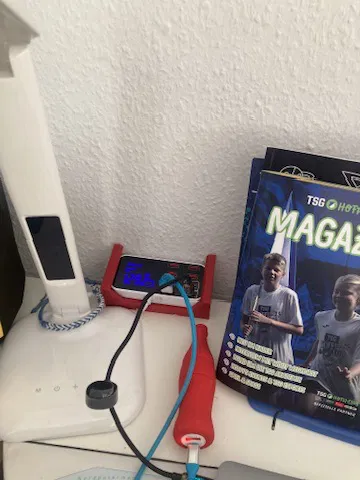 Kẹp Bàn Sạc USB Dạng Dẹt - Image 1