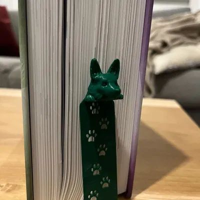 Bookmark Corgi Thò Đầu Ra