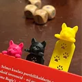 Bookmark Mèo Thò Đầu In Liền Khối - Thumbnail 1