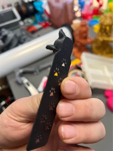 Bookmark Mèo Thò Đầu In Liền Khối - Image 2