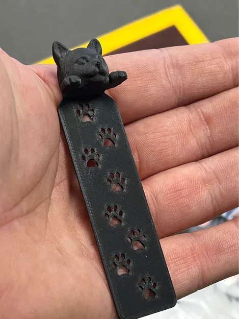 Bookmark Mèo Thò Đầu In Liền Khối - Image 3