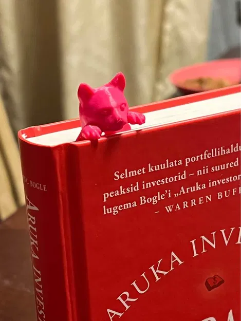 Bookmark Mèo Thò Đầu In Liền Khối - Image 4