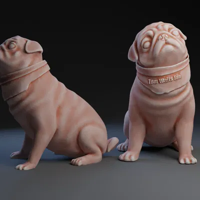 Mô hình Chó Pug