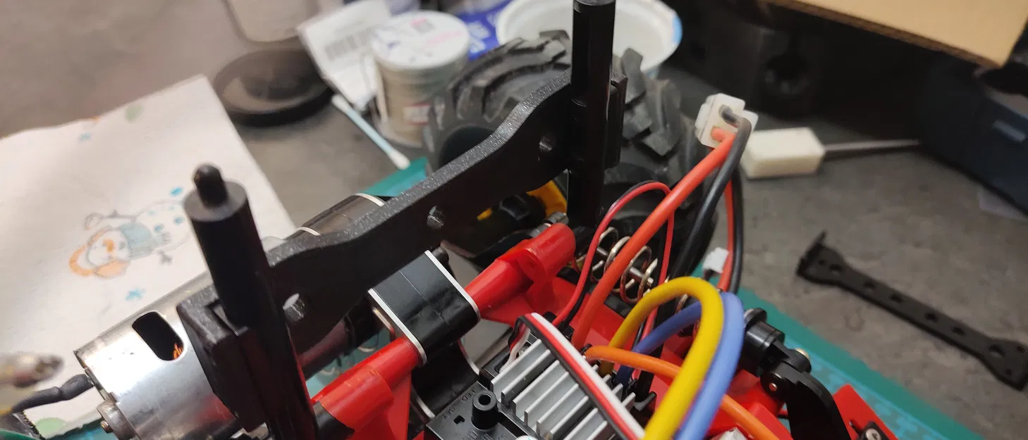 Thanh Ngang Giữ Thân Xe Tamiya Blackfoot / Monster Beetle (Part G1) - Image 2