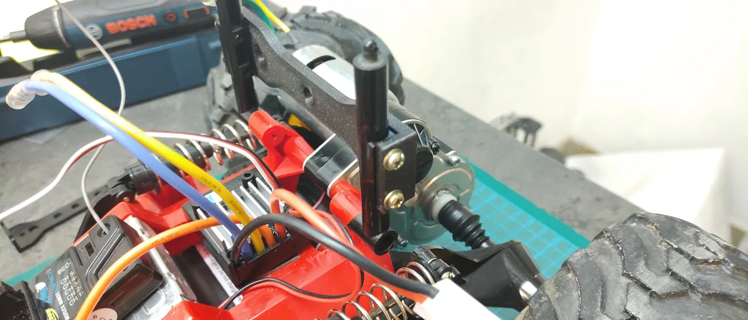 Thanh Ngang Giữ Thân Xe Tamiya Blackfoot / Monster Beetle (Part G1) - Image 4