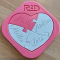 Mô Hình "CUORE PUZZLE - R3D" - Món Quà Ý Nghĩa - Thumbnail 2