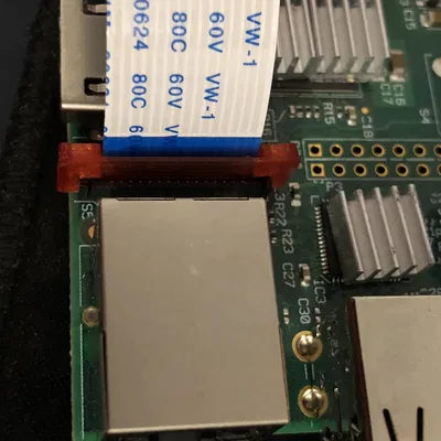 Kẹp Thay Thế Dây Ruy Băng Raspberry Pi