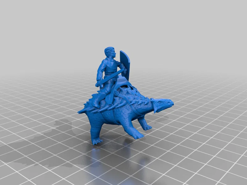 Wood Elf Dinosaur Riders - Kỵ sĩ tộc Tiên Rừng cưỡi khủng long - Image 2