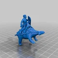 Wood Elf Dinosaur Riders - Kỵ sĩ tộc Tiên Rừng cưỡi khủng long - Thumbnail 2