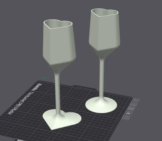 Ly Sâm Panh Hình Trái Tim - Image 1