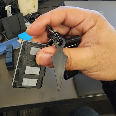 Móc Chìa Khóa Kiểu Kunai